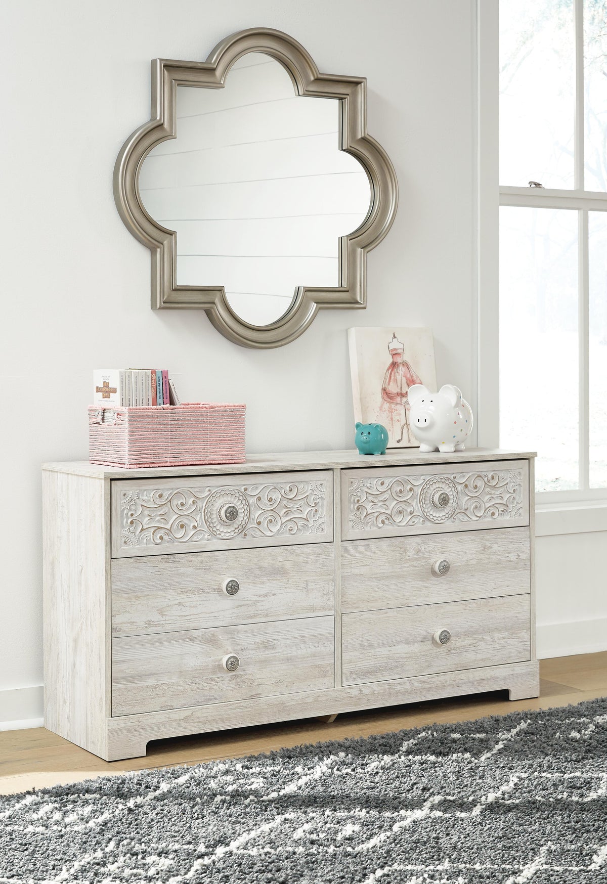 Paxberry Six Drawer Dresser