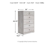Paxberry Five Drawer Chest
