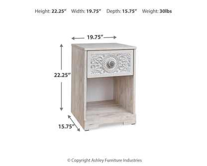 Paxberry One Drawer Night Stand