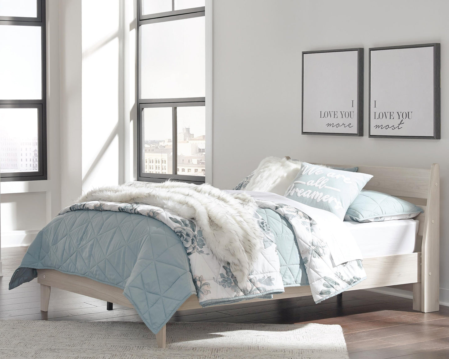 Socalle Full Panel Platform Bed