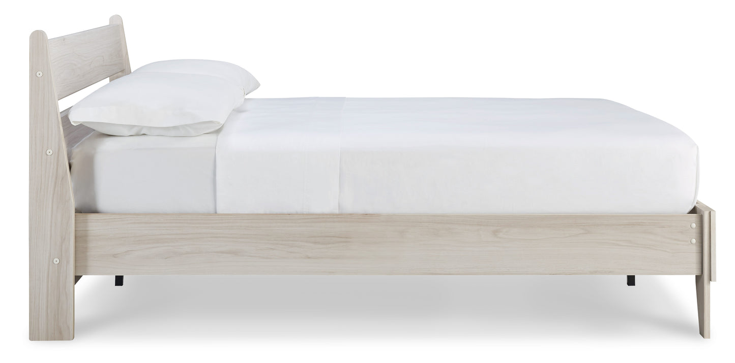 Cama de plataforma con paneles Socalle