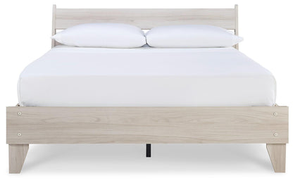 Socalle Queen Panel Platform Bed with Dresser and Nightstand