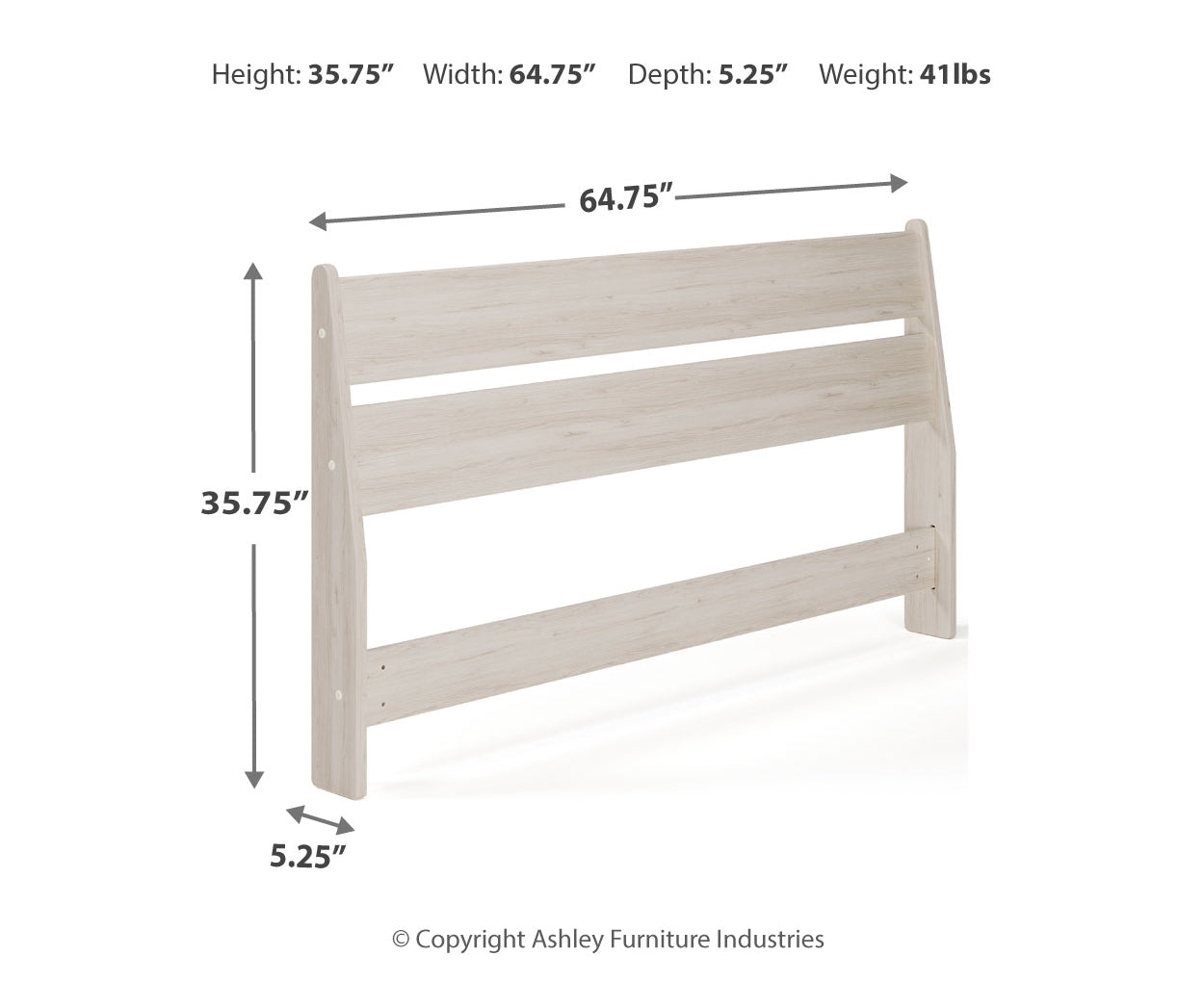 Socalle Queen Panel Headboard