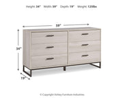 Socalle Six Drawer Dresser