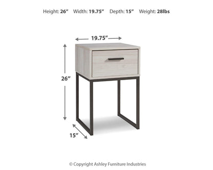 Socalle One Drawer Night Stand