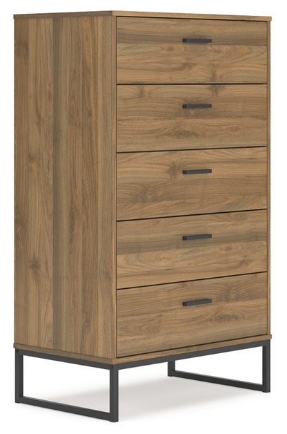 Deanlow Five Drawer Chest
