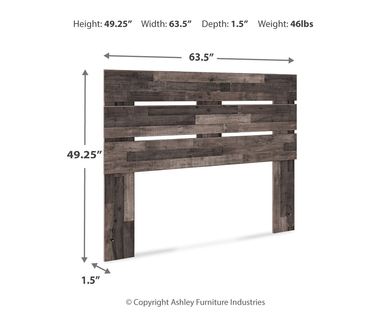 Neilsville Queen Panel Headboard