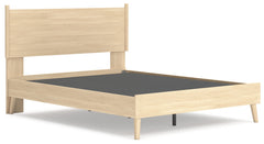 Cabinella Queen Platform Panel Bed