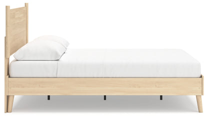 Cabinella Queen Platform Panel Bed