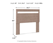 Flannia Full Panel Headboard