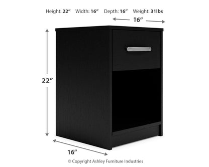 Finch One Drawer Night Stand