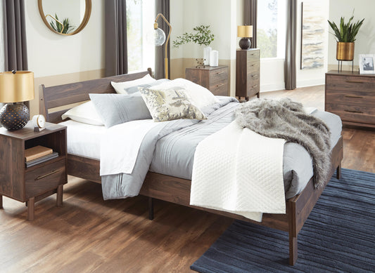 Calverson Queen Panel Platform Bed