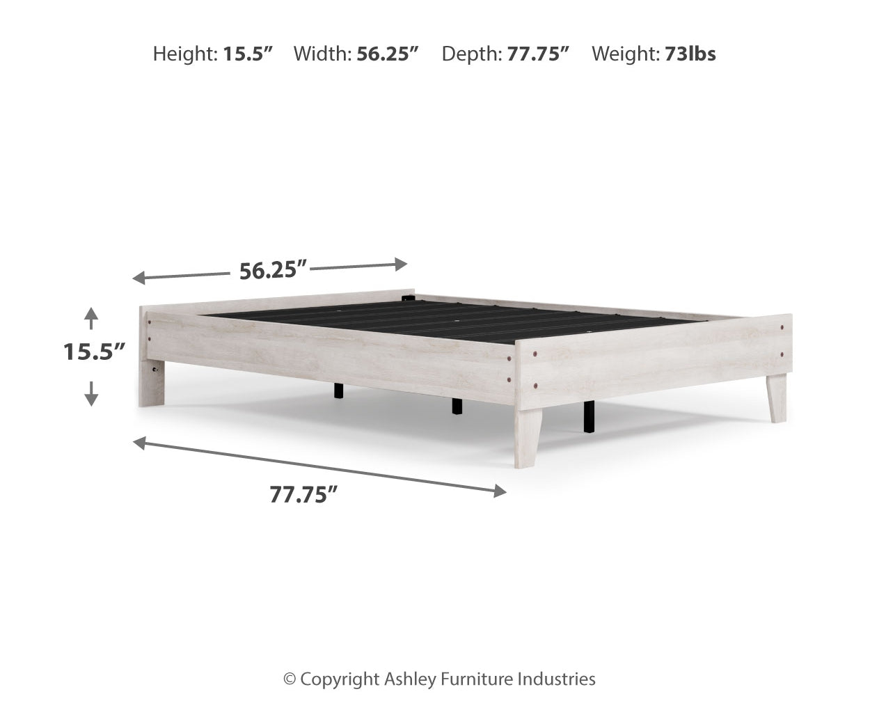 Shawburn Full Platform Bed