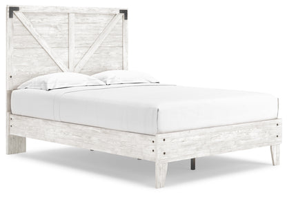 Shawburn Full Crossbuck Panel Platform Bed