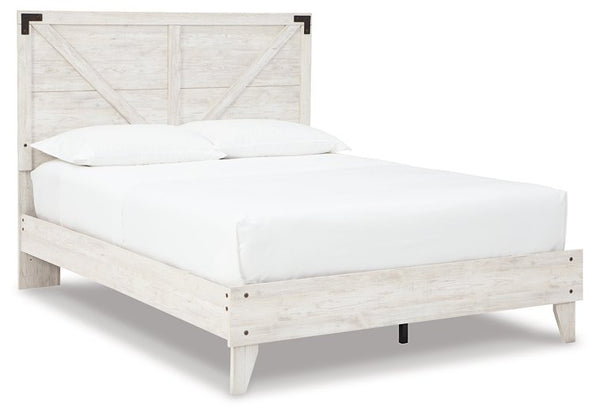 Cama con paneles Shawburn Crossbuck