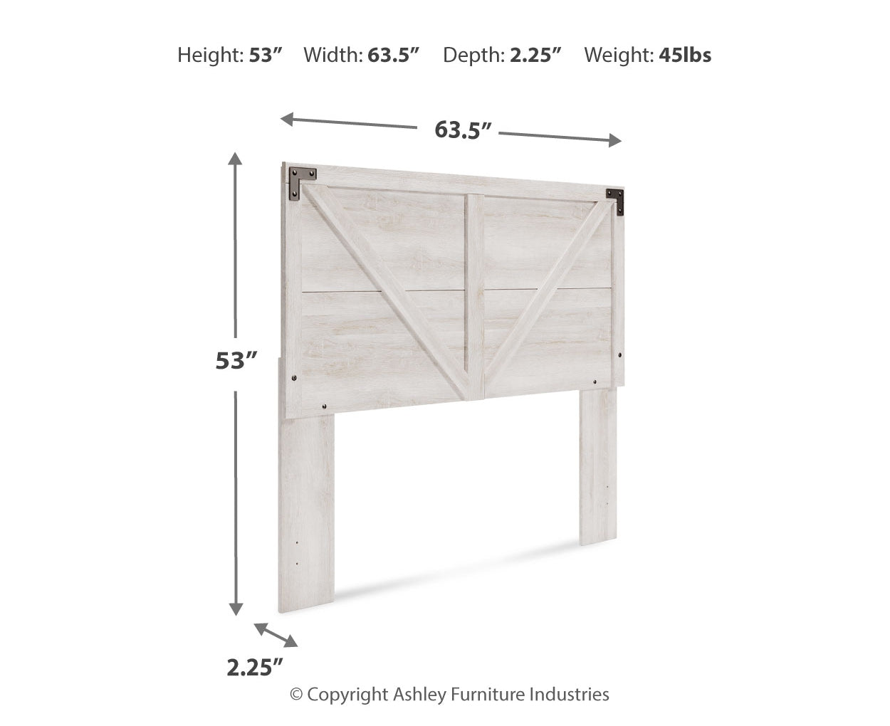 Shawburn Queen Crossbuck Panel HDBD