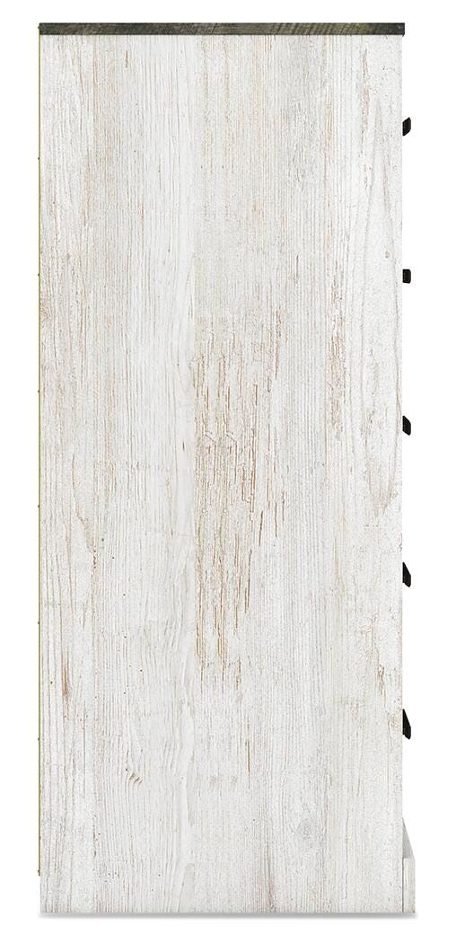 Shawburn Full Panel Bed with Chest
