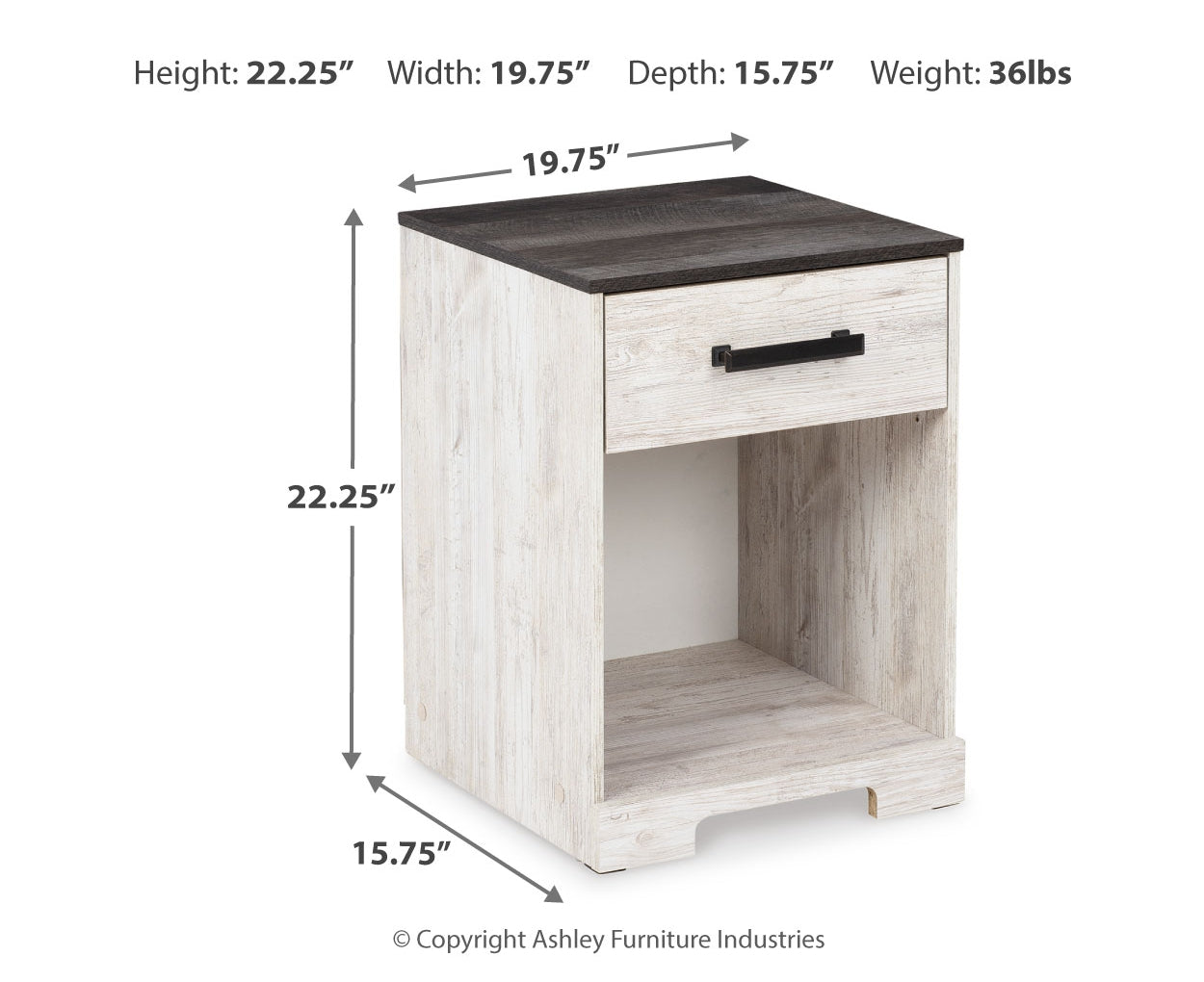 Shawburn One Drawer Night Stand