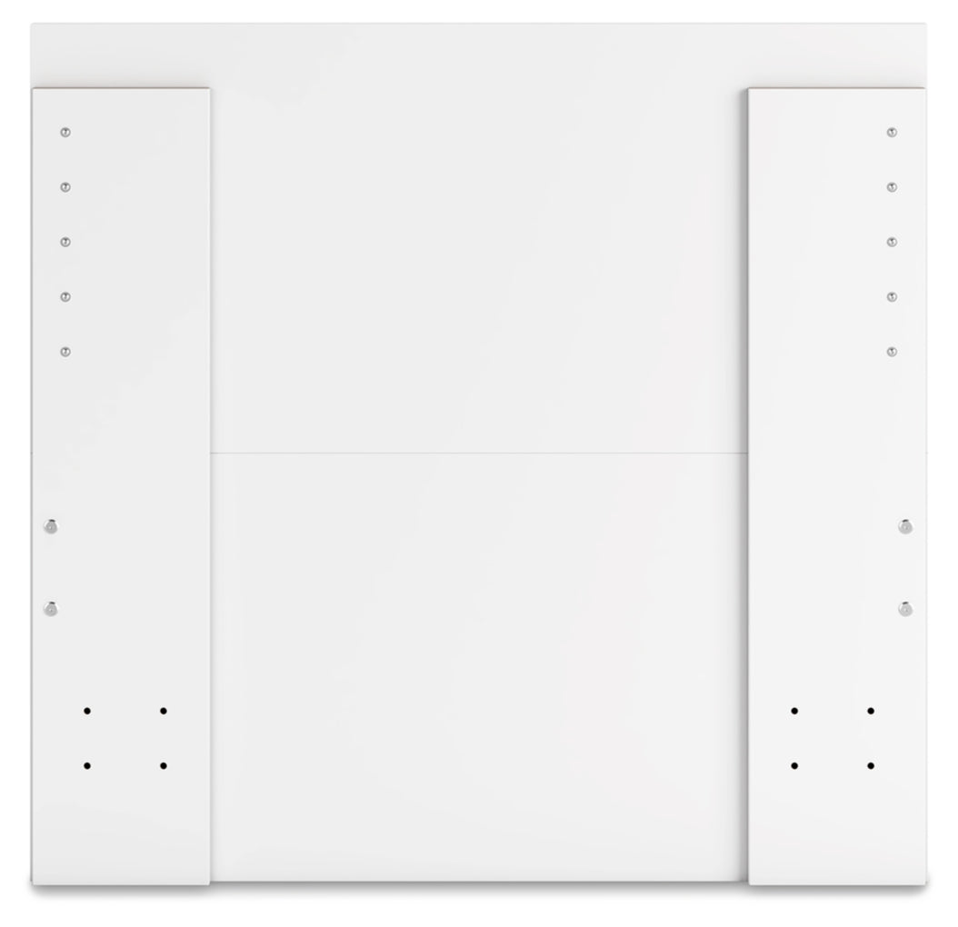 Onita Twin Panel Platform Bed with 1 Side Storage