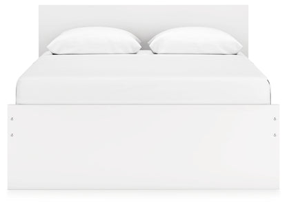 Onita Queen Panel Platform Bed with 1 Side Storage