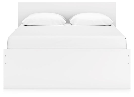 Onita Queen Panel Platform Bed with 1 Side Storage