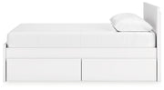 Onita Queen Panel Platform Bed with 2 Side Storage