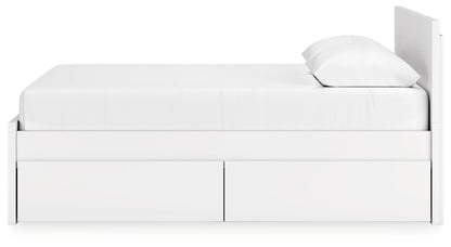 Onita Queen Panel Platform Bed with 2 Side Storage