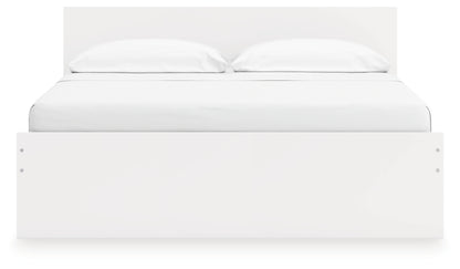 Onita King Panel Platform Bed with Storage