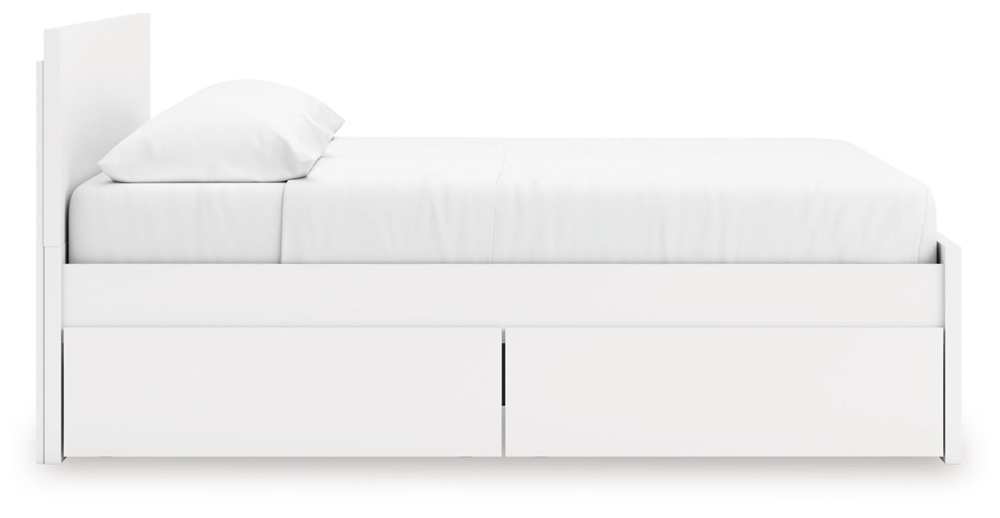 Onita King Panel Platform Bed with Storage
