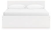 Onita King Panel Platform Bed with 2 Side Storage