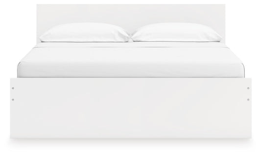 Onita King Panel Platform Bed with 2 Side Storage