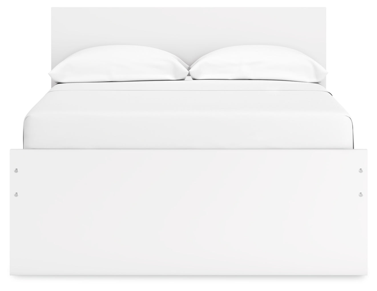 Onita Full Panel Platform Bed with 1 Side Storage
