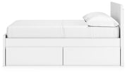 Onita Full Panel Platform Bed with 2 Side Storage