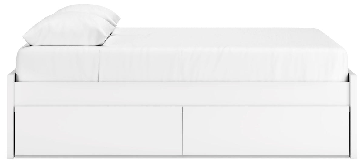 Onita Queen Platform Bed with 2 Side Storage