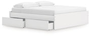 Onita King Platform Bed with 1 Side Storage