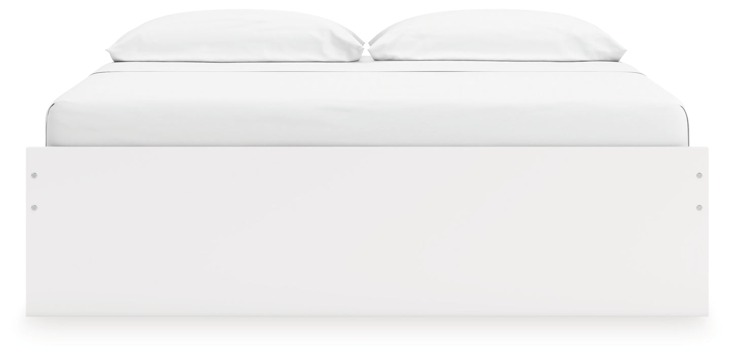 Onita King Platform Bed with 1 Side Storage