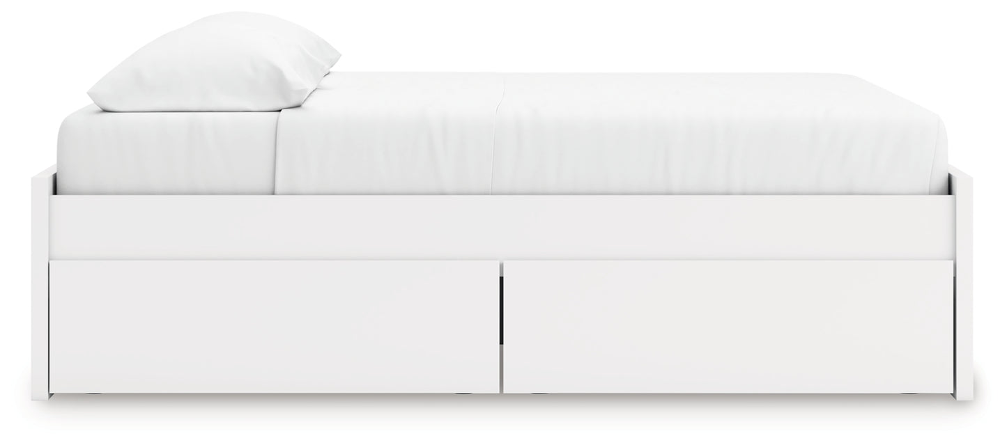 Onita King Platform Bed with 1 Side Storage