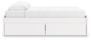 Onita King Platform Bed with 1 Side Storage