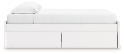 Onita King Platform Bed with 1 Side Storage