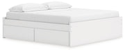 Onita King Platform Bed with 2 Side Storage