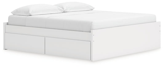 Onita King Platform Bed with 2 Side Storage