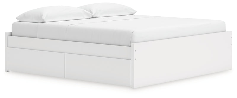 Onita King Platform Bed with 2 Side Storage