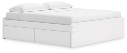 Onita King Platform Bed with 2 Side Storage