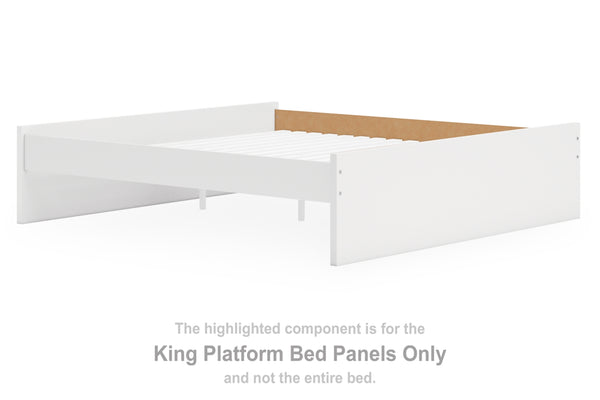 Onita King Platform Bed Panels