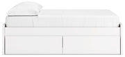 Onita Full Platform Bed with 1 Side Storage