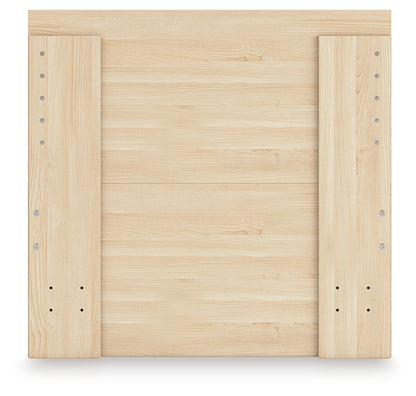 Onita Twin Panel Platform Bed with 1 Side Storage