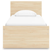 Onita Twin Panel Platform Bed with 1 Side Storage
