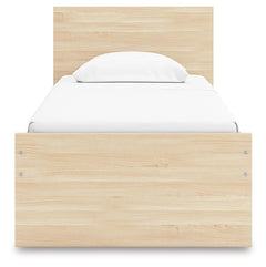 Onita Twin Panel Platform Bed with 1 Side Storage