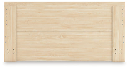 Onita King Panel Platform Bed with 1 Side Storage