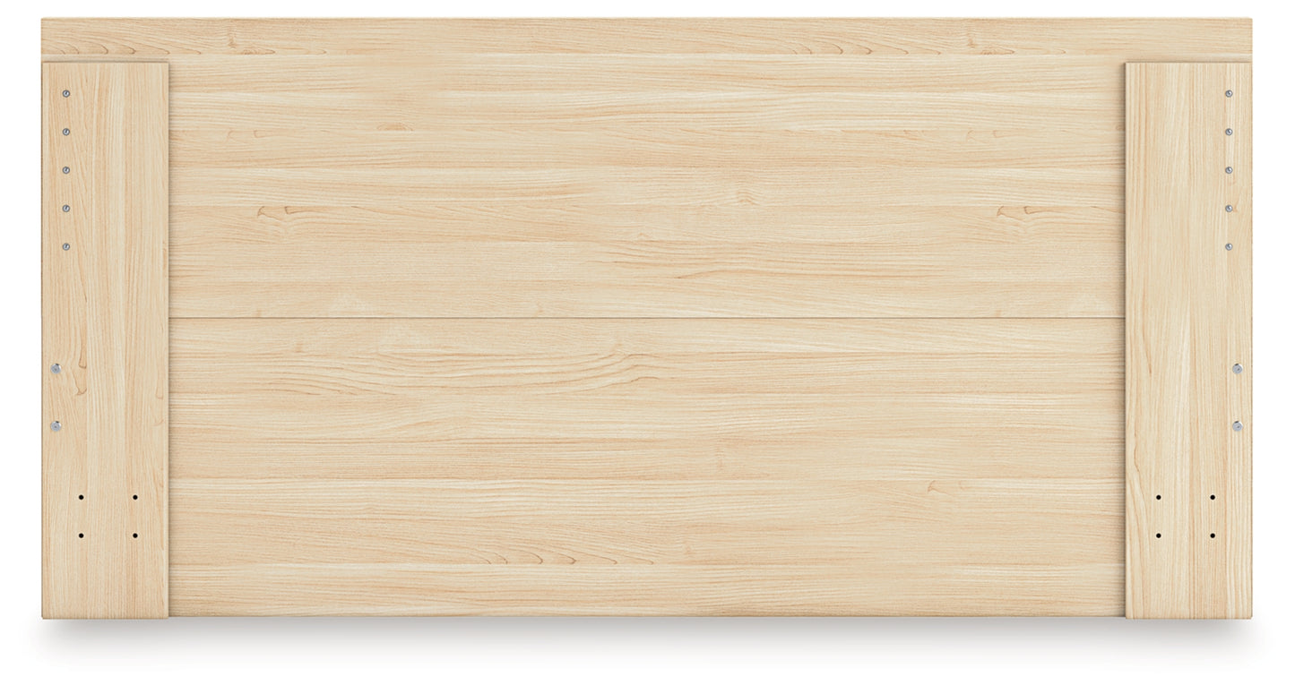 Onita King Panel Platform Bed with 2 Side Storage
